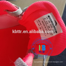 Shoes tongue tag garment clothing use name iron on label